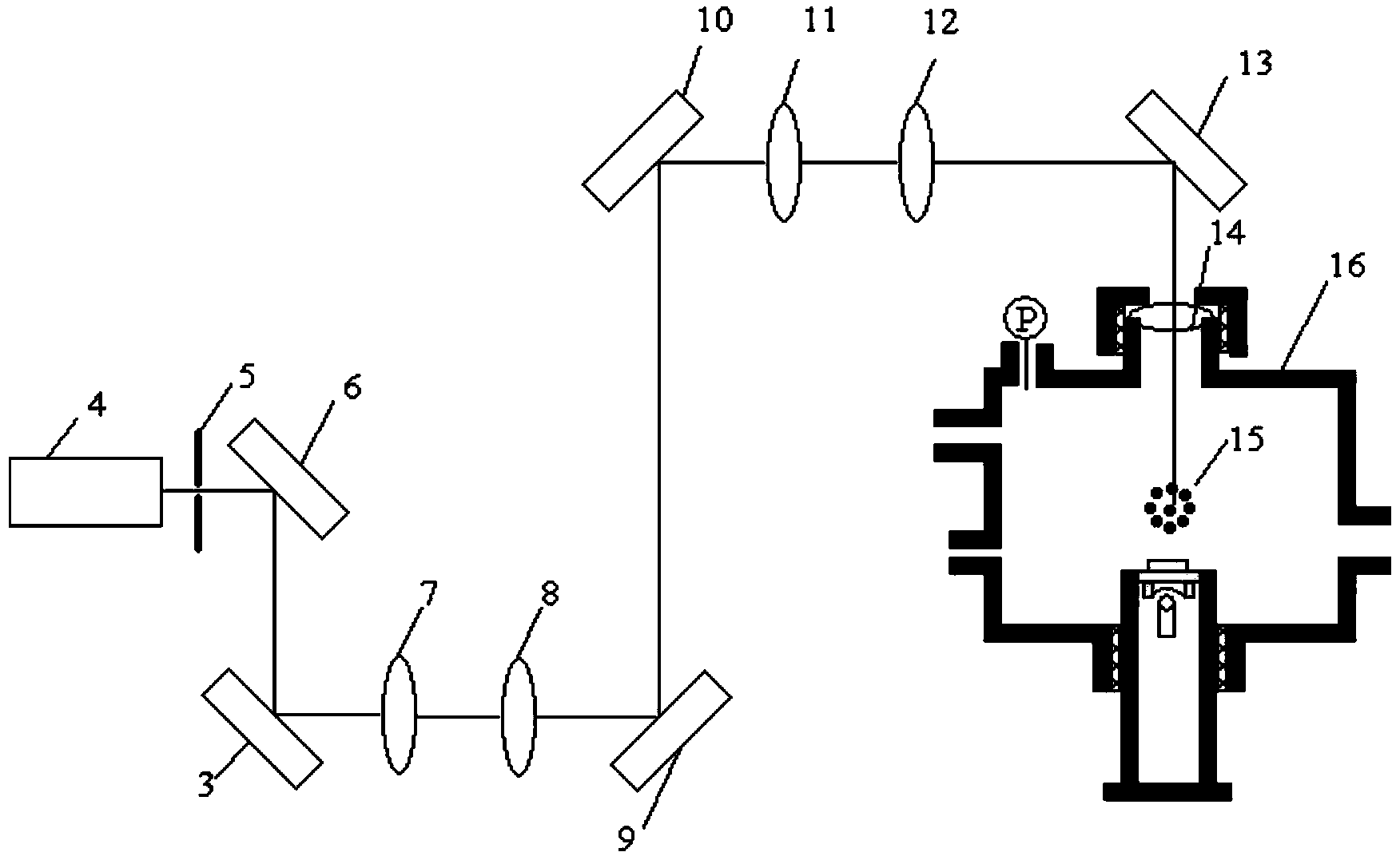 Microparticle swarm fuel micro-combustion system based on digital holographic optical tweezers