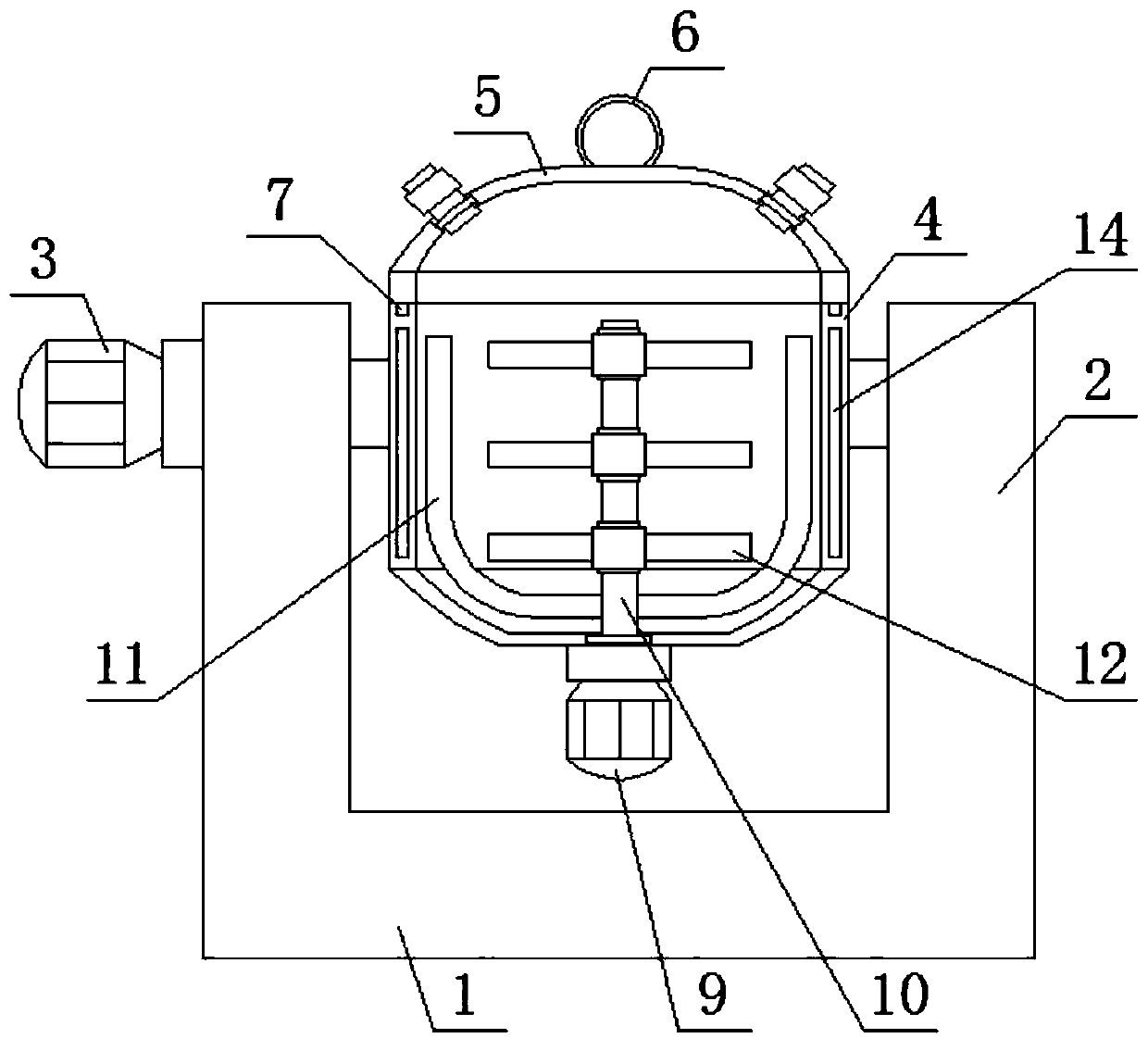 Closed cooking color-protecting treatment equipment for canned oranges