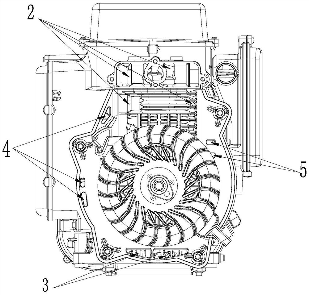 A silent diesel engine capable of realizing miniaturization and light weight