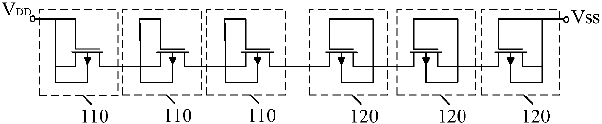 Electrostatic discharging protection circuit and structure and working method of electrostatic discharging protection circuit