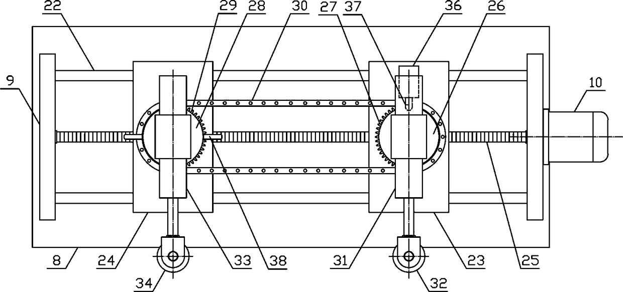 Reciprocating continuous film pressing apparatus