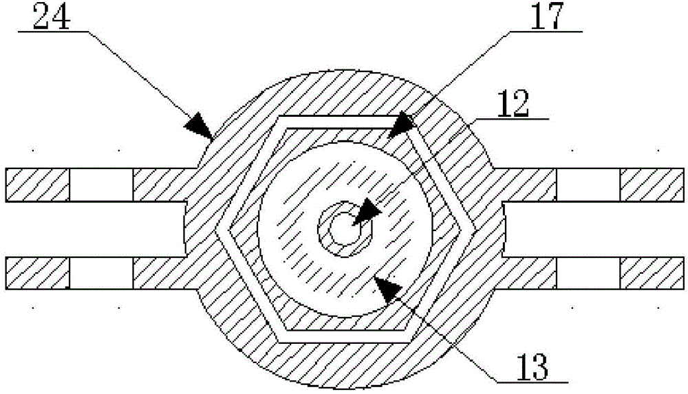 Reducing swing-injected agitating pile