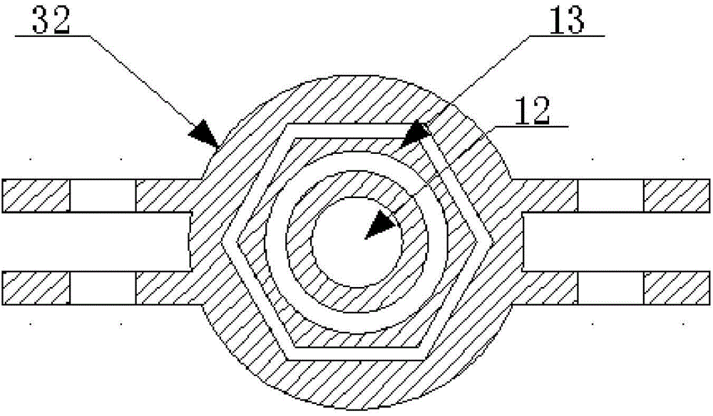 Reducing swing-injected agitating pile