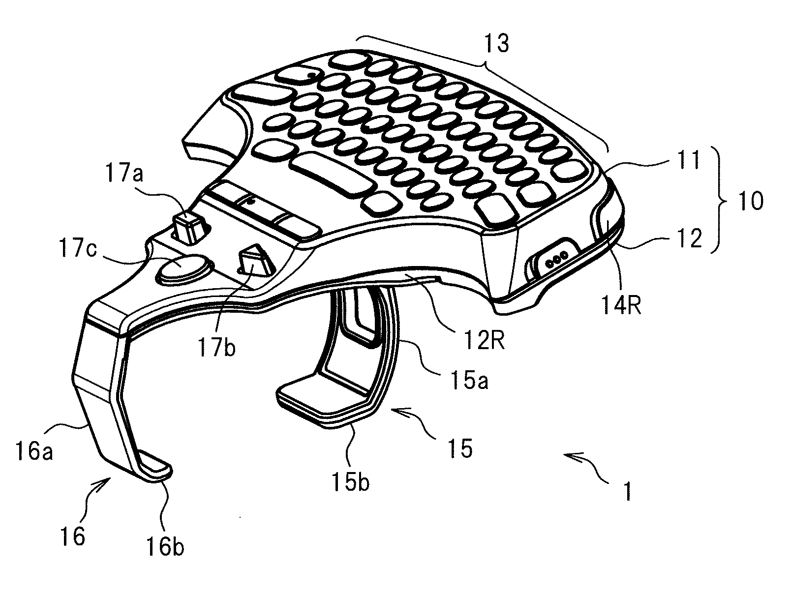 Operation input device and character input device