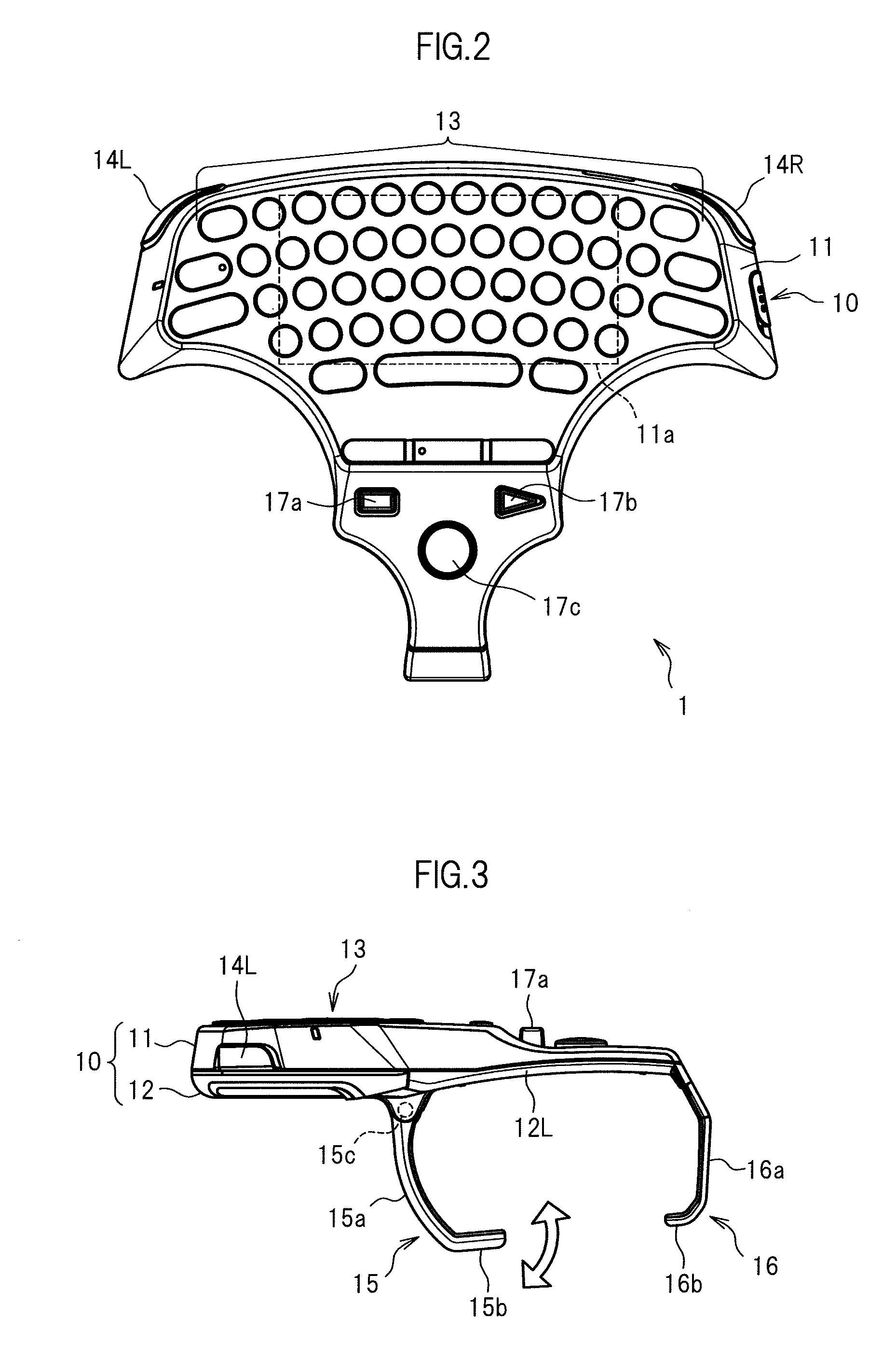 Operation input device and character input device