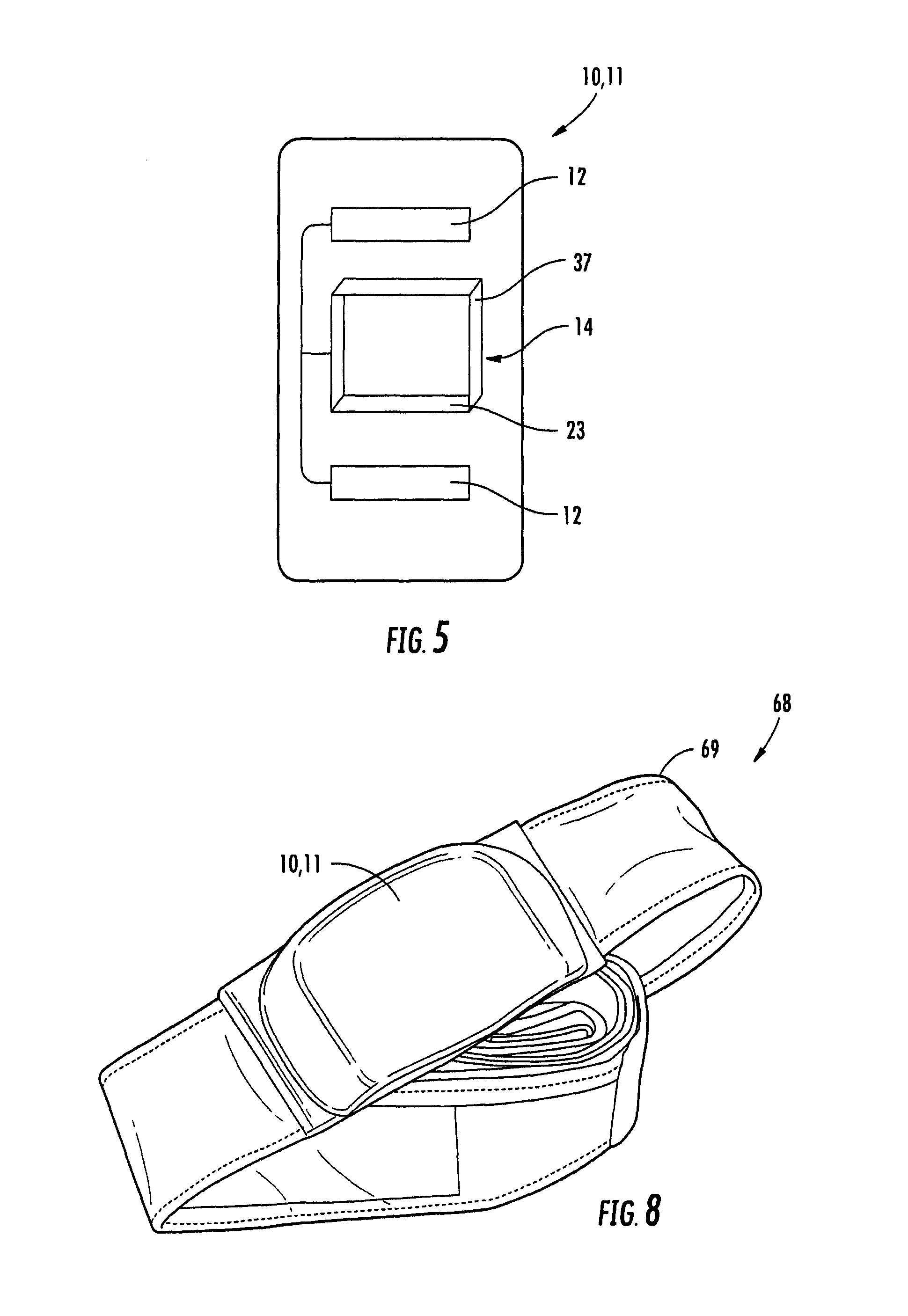 Heart monitoring system usable with a smartphone or computer