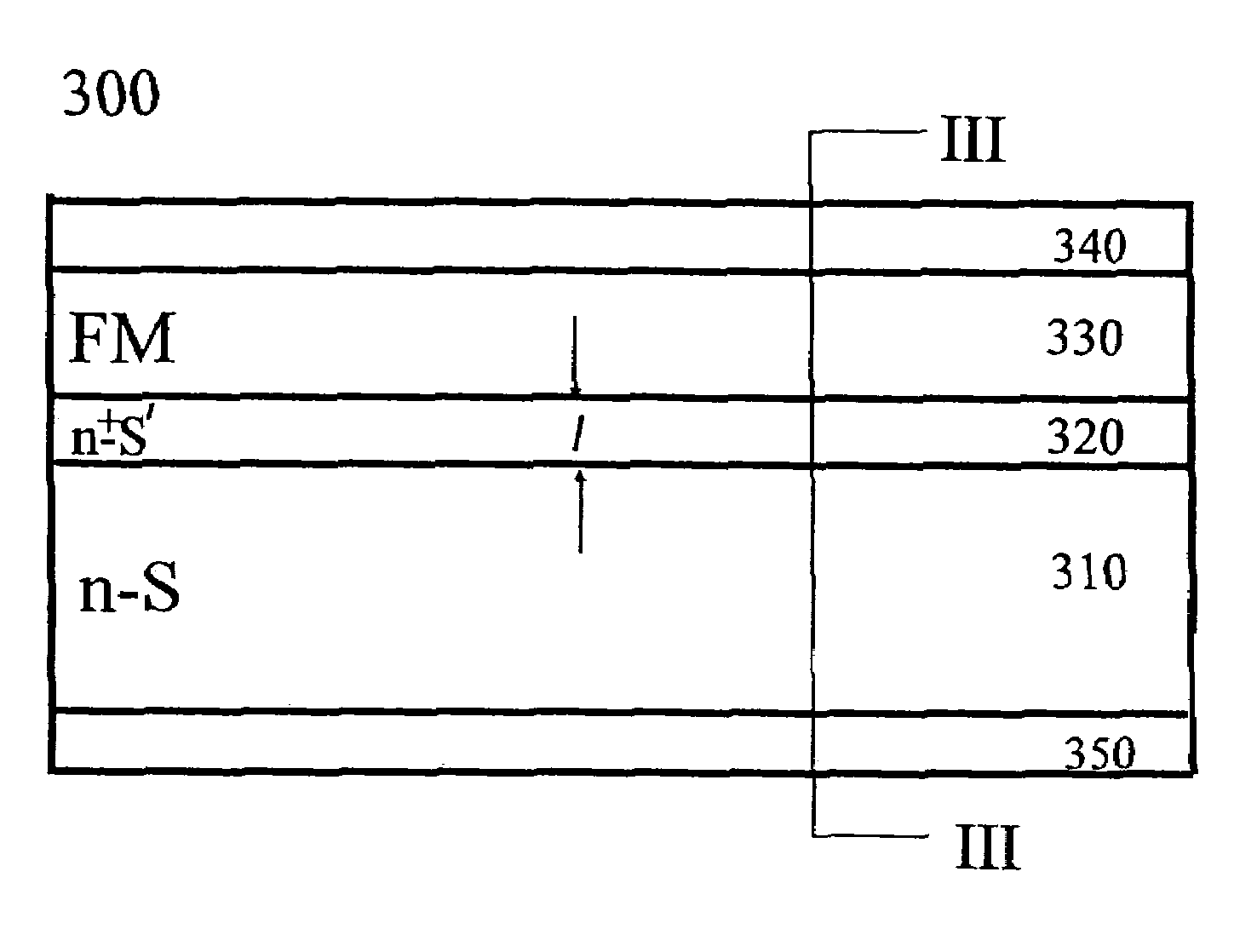 Ferromagnetic-semiconductor spin polarizer of electrons in nonmagnetic semiconductors