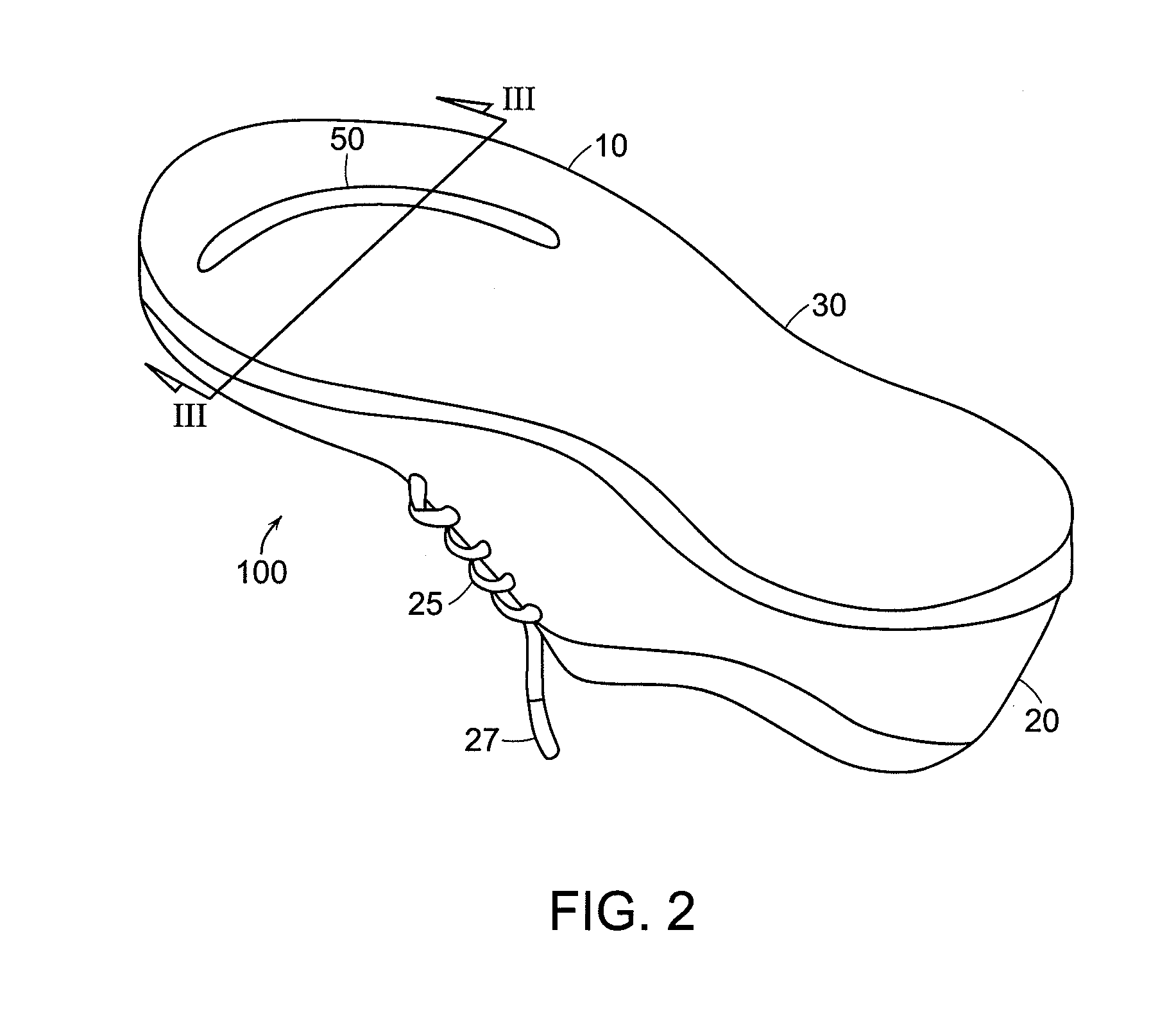 Flexible sole for an article of footwear