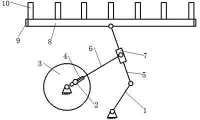 Stepping type automatic feeding mechanism