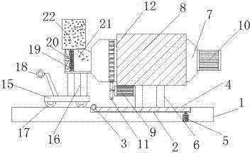 Circulating drying equipment capable of easily drying bio-organic fertilizer