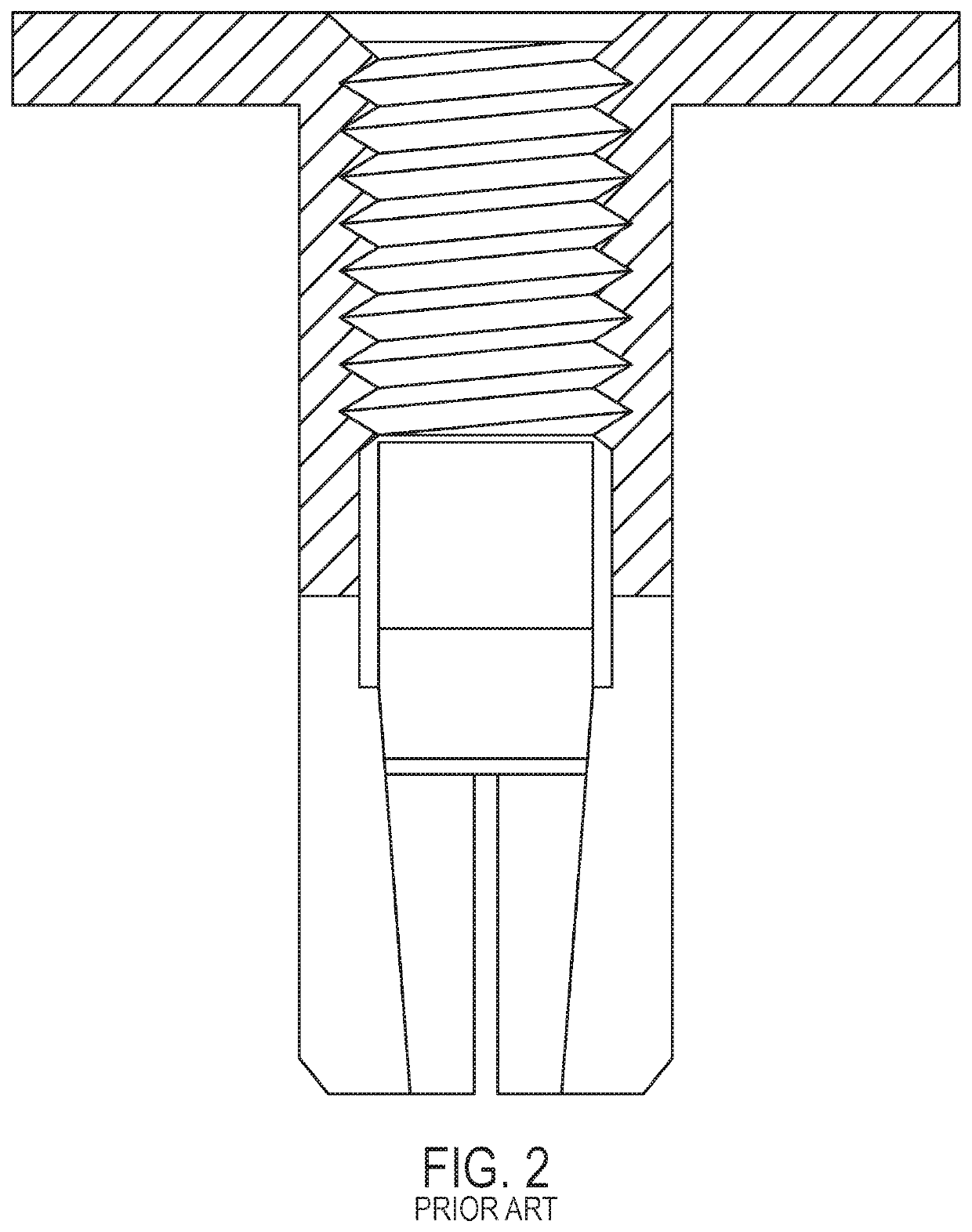 Shallow undercut concrete anchor