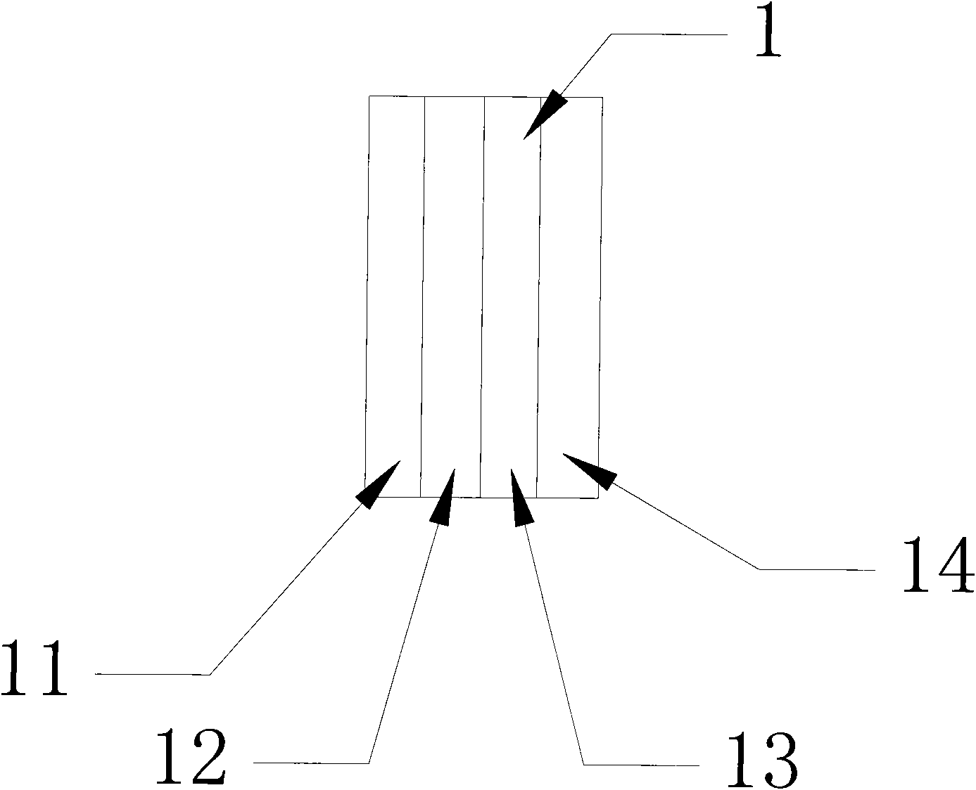 Strong magnetic film medium and preparation method thereof