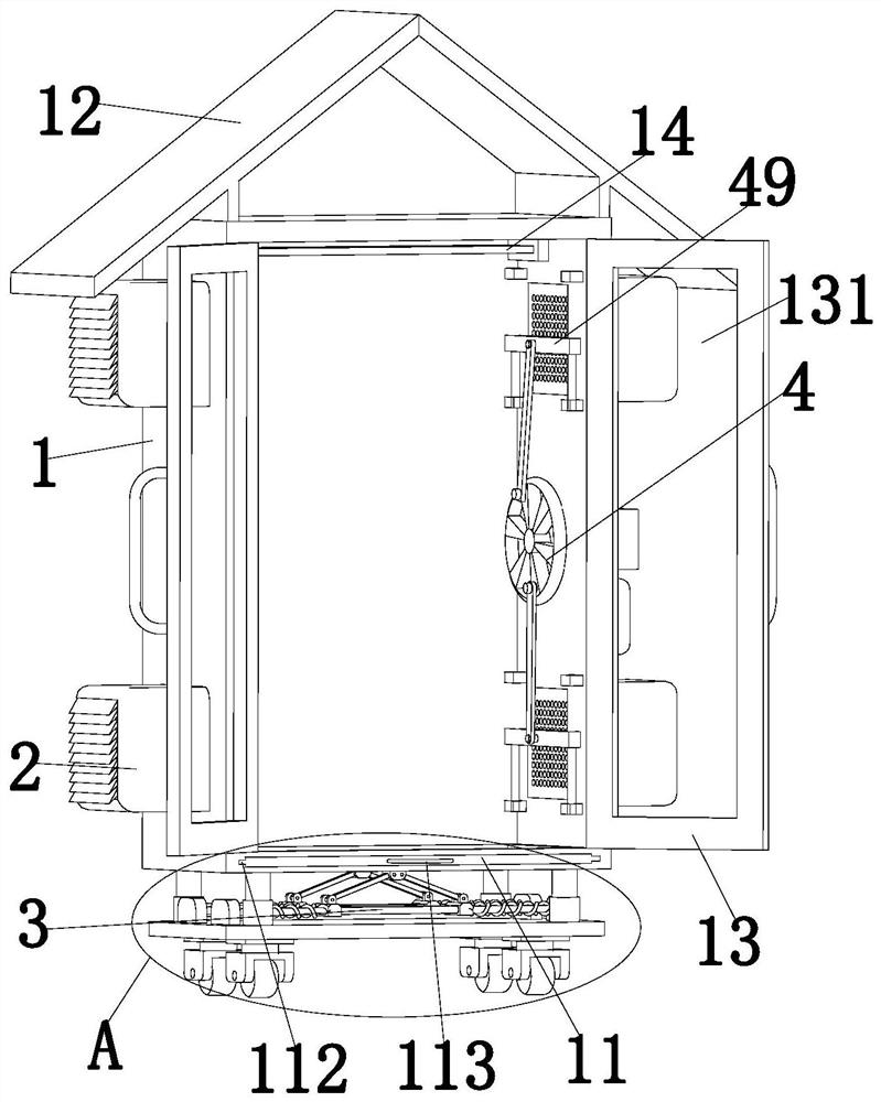 Automatic electrical cabinet