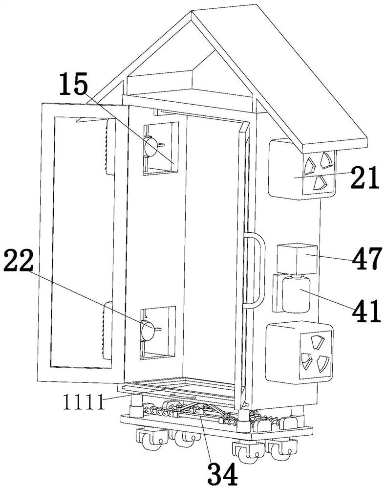 Automatic electrical cabinet