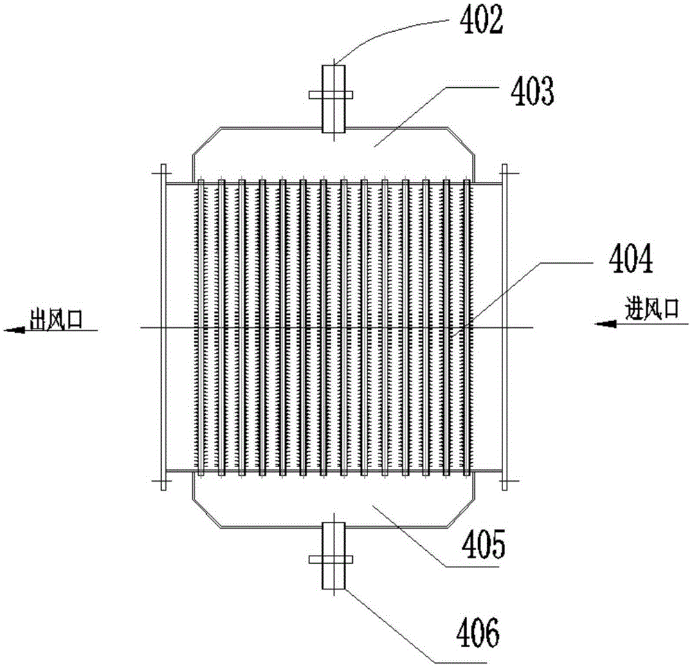 Cooling system for tempered glass and cooling method thereof
