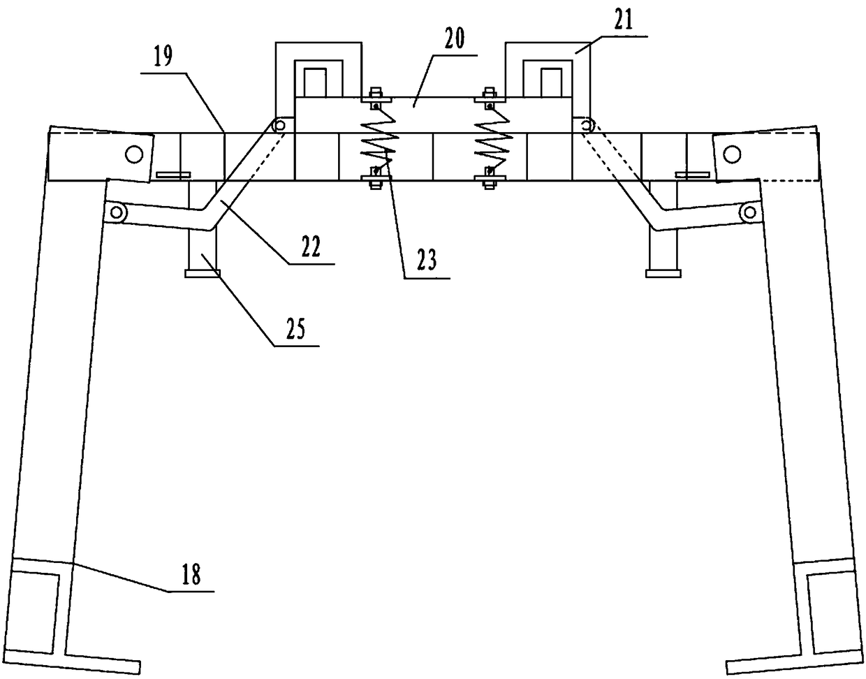 Intelligent remote-control full-automatic subway construction vertical conveying system