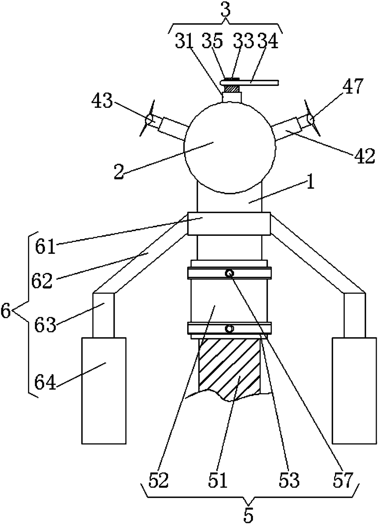 Faucet for agricultural irrigation