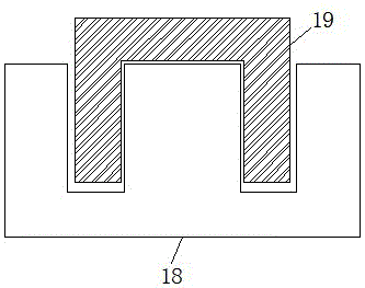 Fixing support applicable to sensors of different sizes