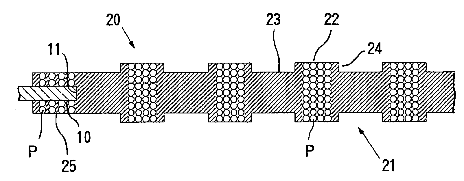 Anisotropic conductivity connector, conductive paste composition, probe member, and wafer inspection device, and wafer inspecting method