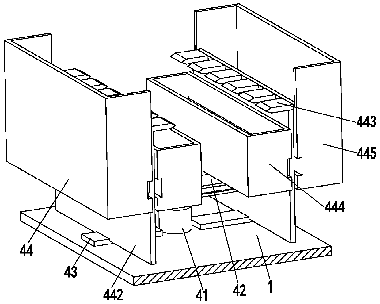 Collecting and handling device for venous blood sampling needle