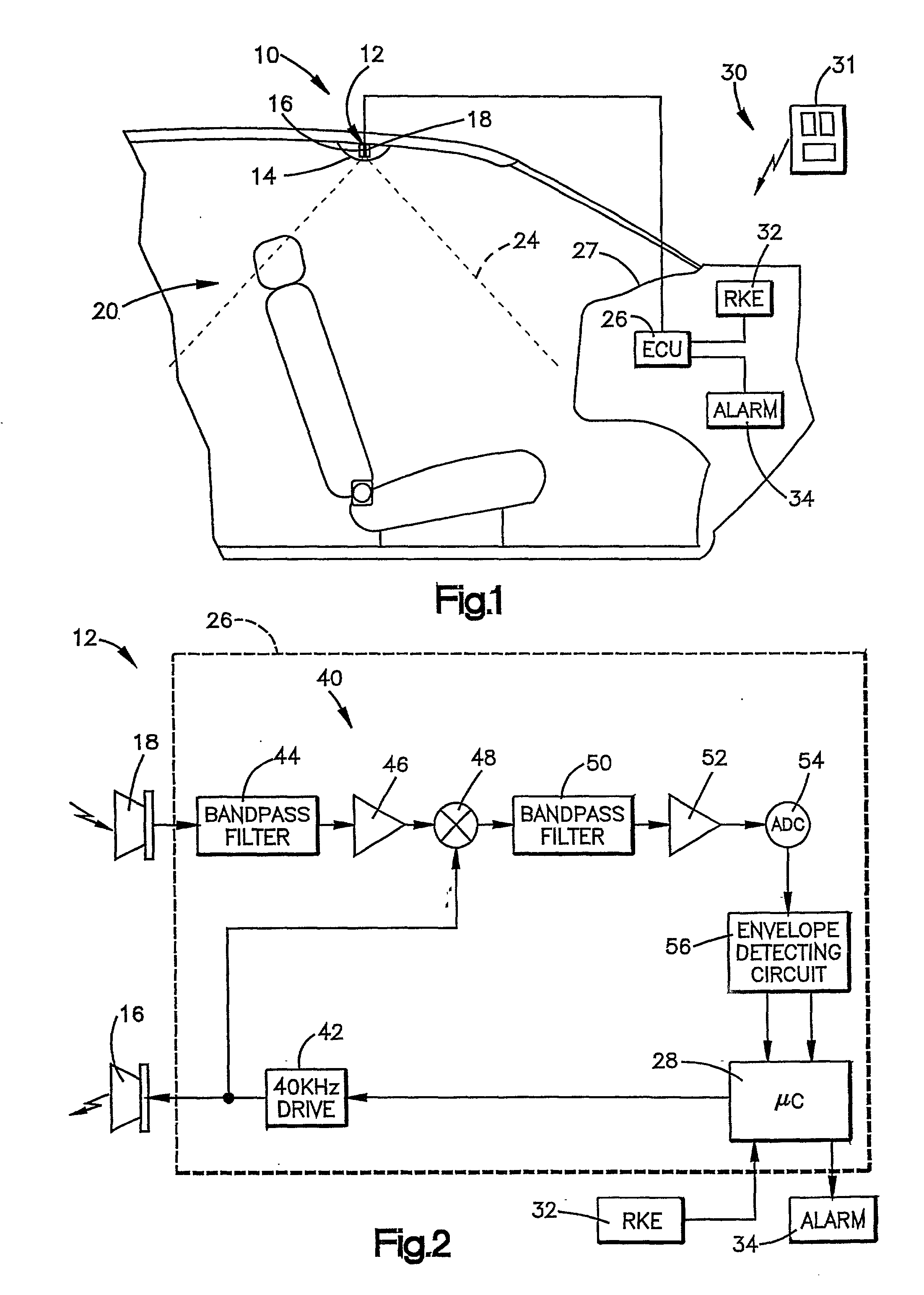 Method and apparatus for detecting intrusion and non-intrusion events