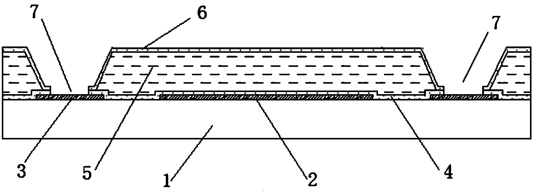 Non-refrigeration infrared detector and preparation method thereof