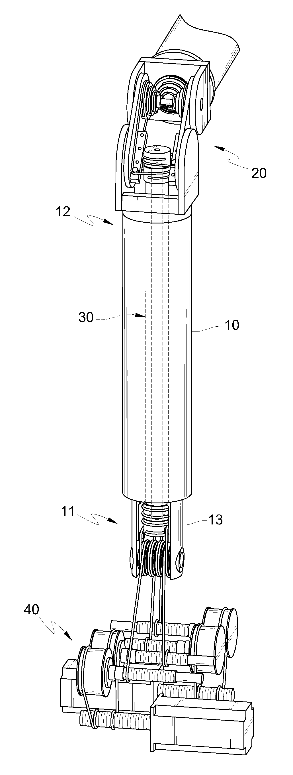 Power transmission mechanism and robot arm using the same