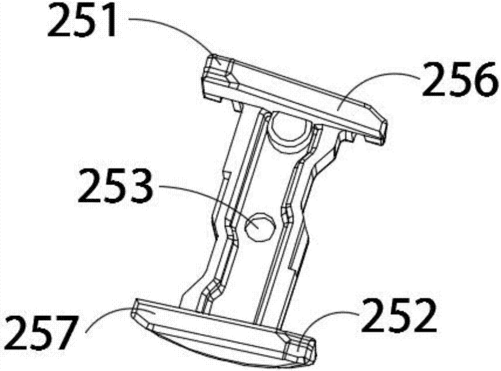 Rocker switch with unique locking device