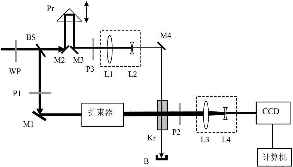 Single-shot laser signal-to-noise ratio detection device