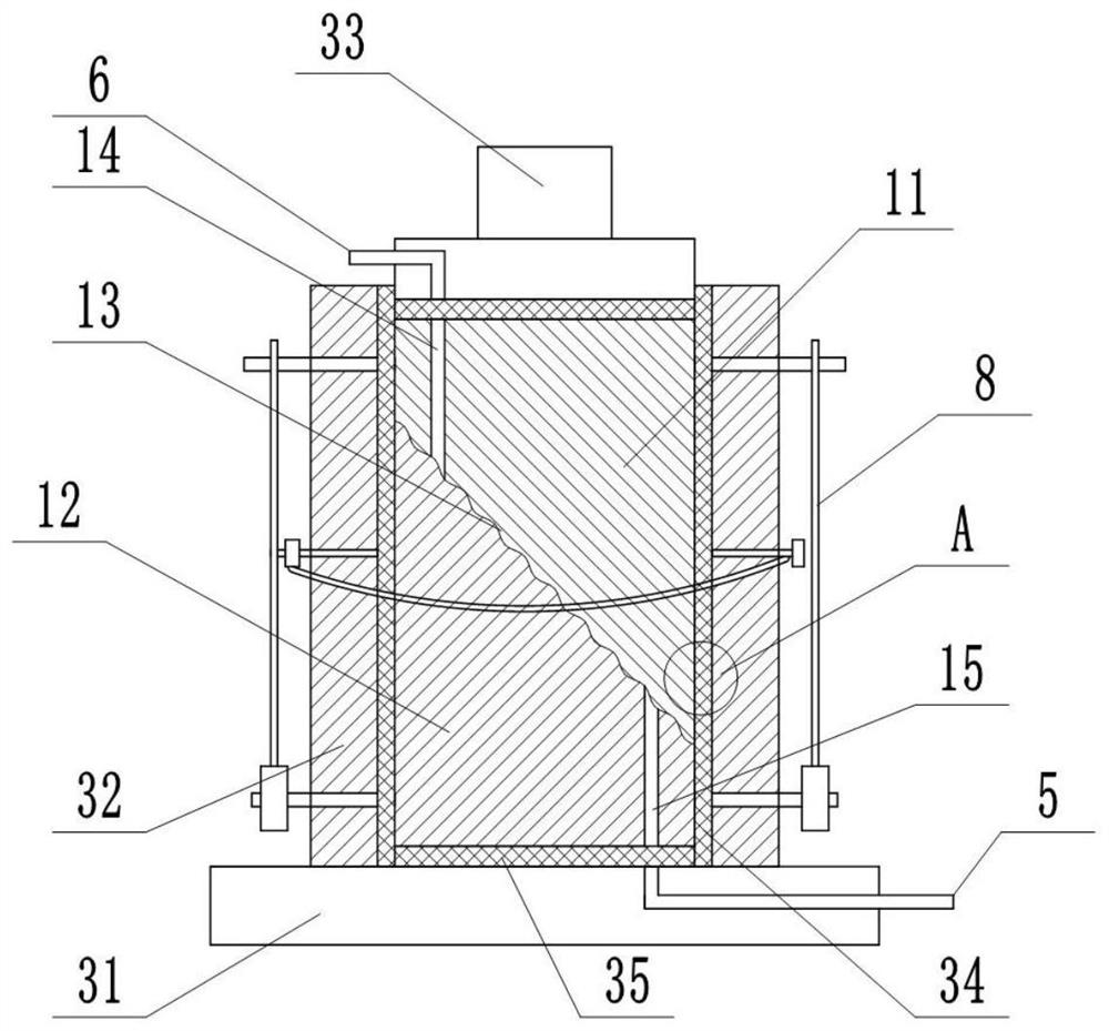 Hydraulic shear stimulation dry hot rock reservoir anti-reflection simulation experiment system and experiment method