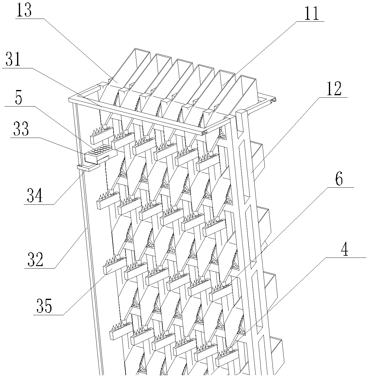 Automatic pharmacy for bottled injections