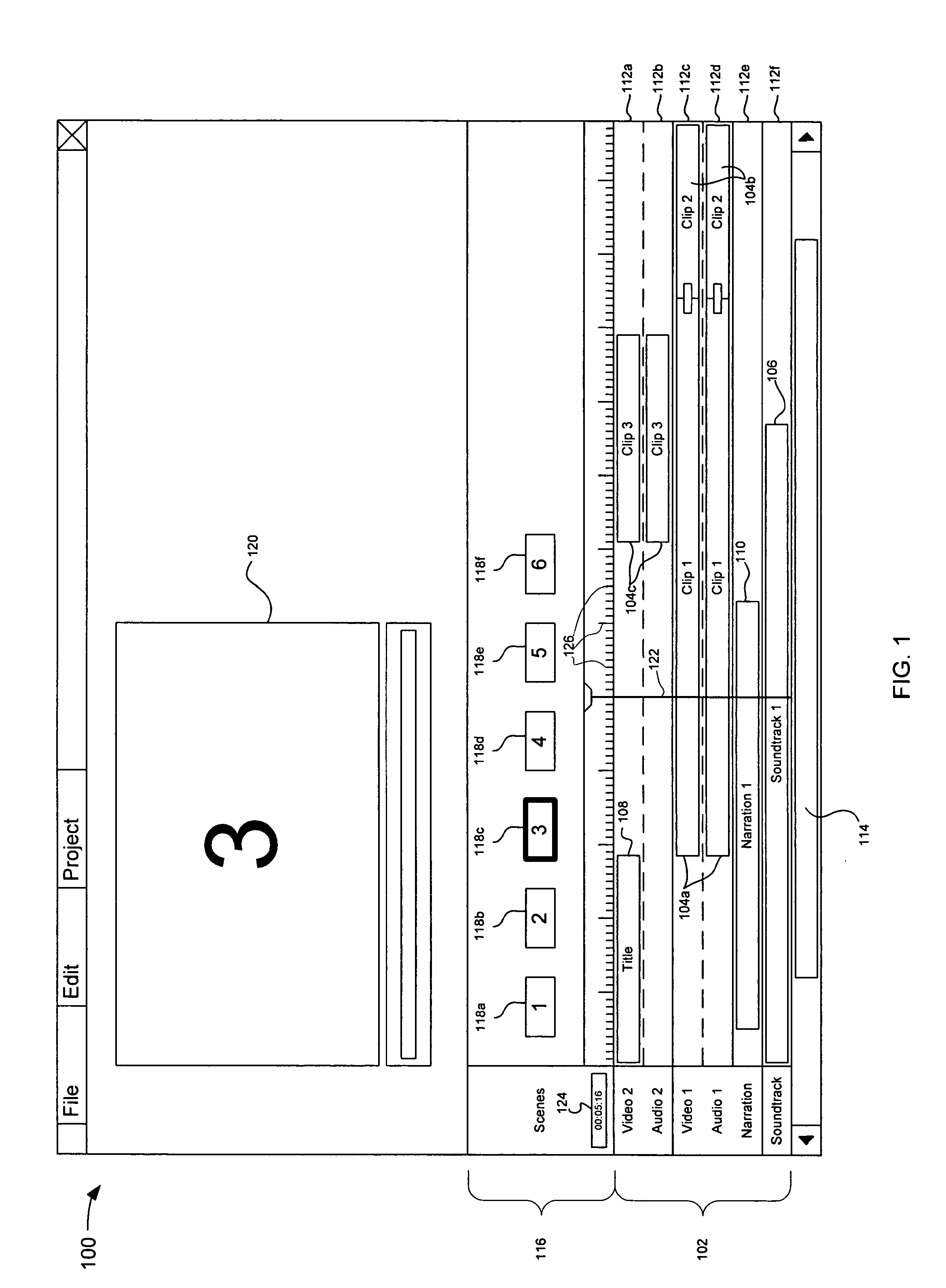 Video Editing Including Simultaneously Displaying Timelines and Storyboards