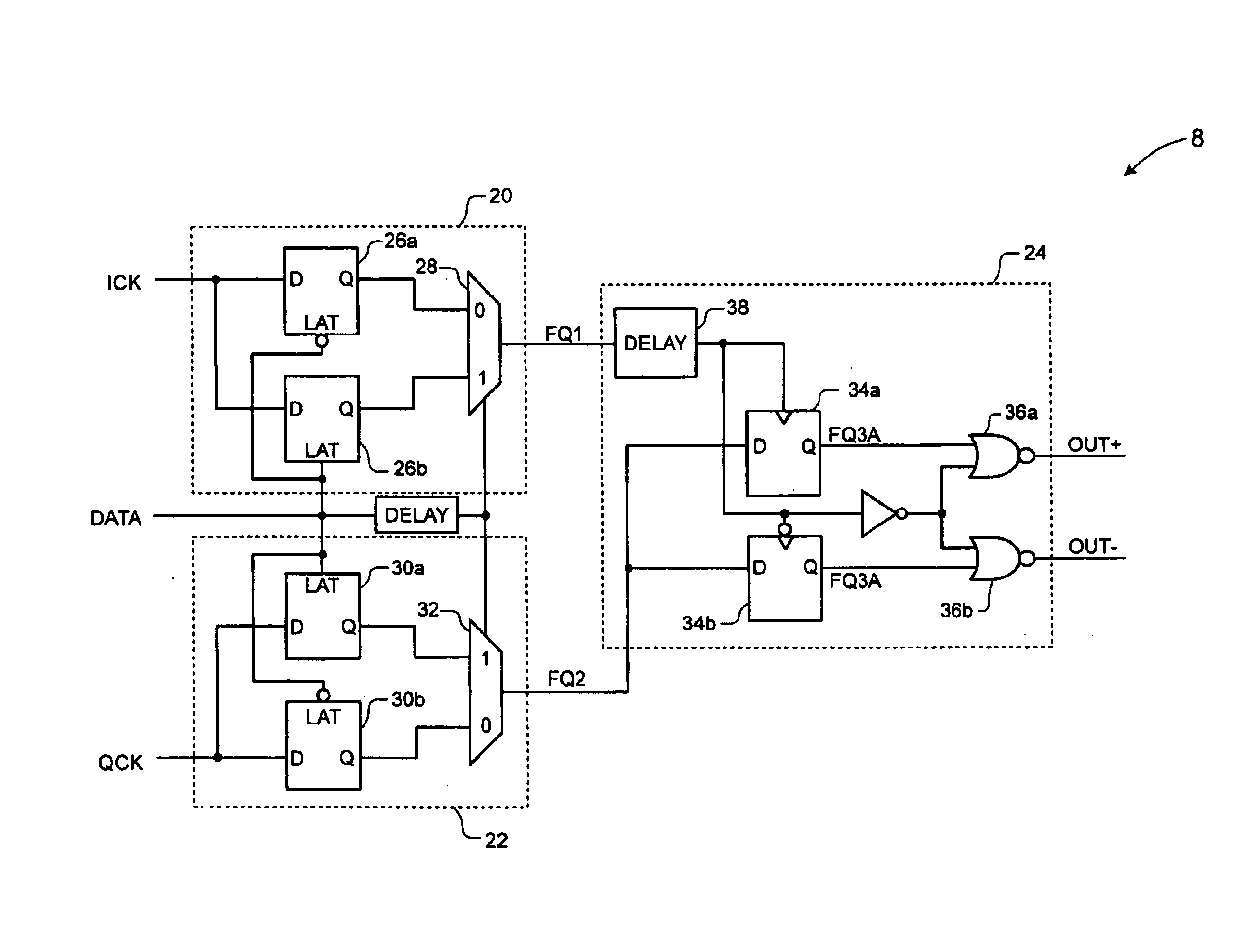 Method and apparatus for clock recovery and data qualification