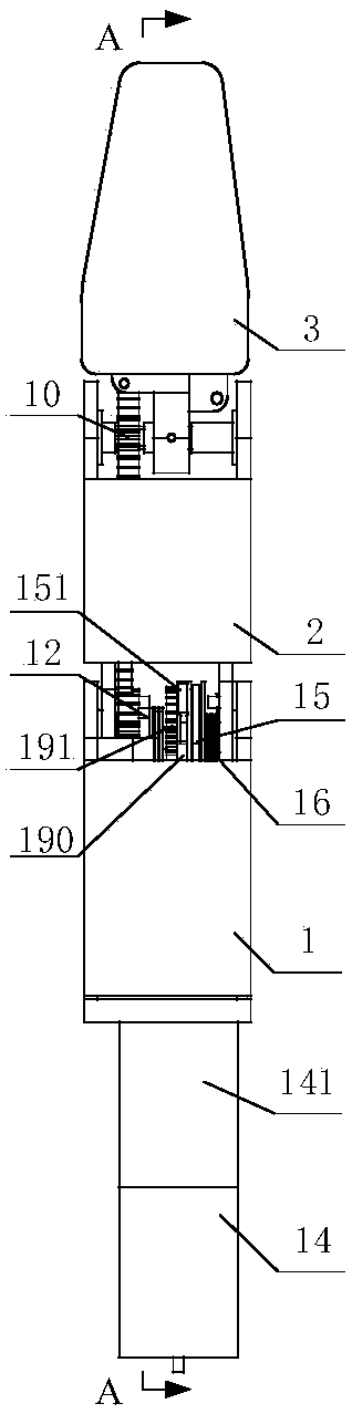 Idle drive gear coupling adaptive robot finger device