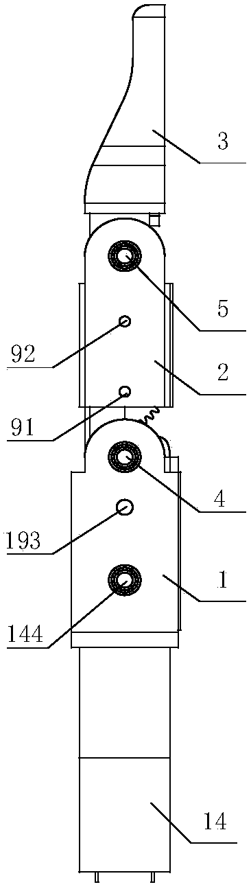 Idle drive gear coupling adaptive robot finger device