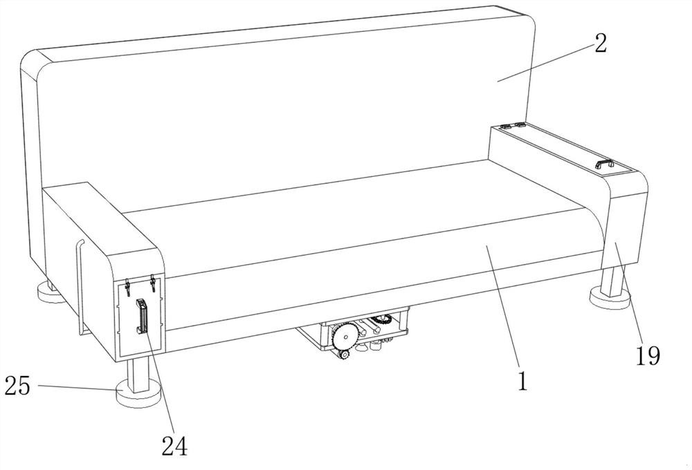 Artificial intelligence home life sofa