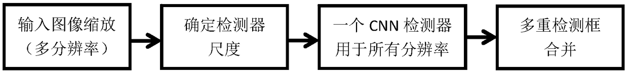 Population statistics system based on video surveillance image processing