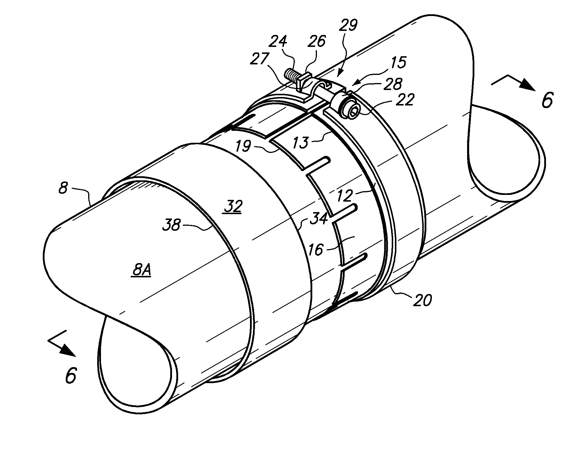 Interferece-fit stop collar and method of positioning a device on a tubular