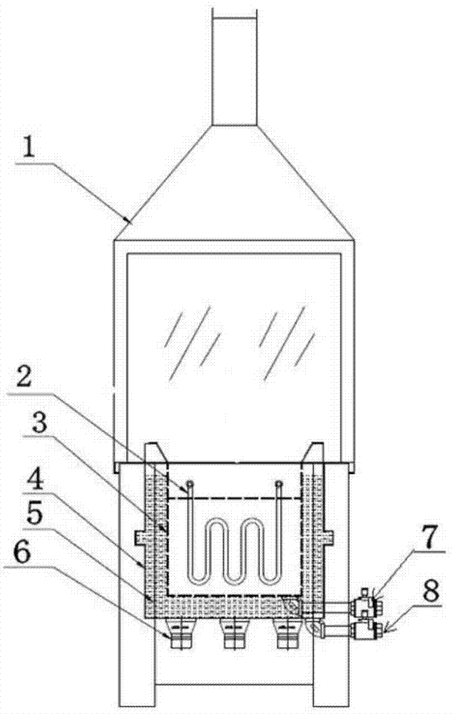 Ultrasound salt-bath composite cleaning machine