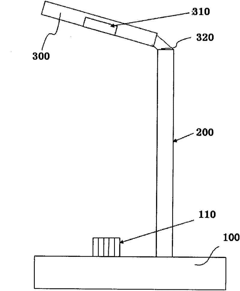 High-density packaged light-emitting diode (LED) desk lamp