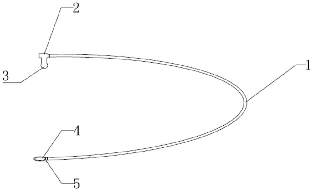 Disposable blood vessel suspension device