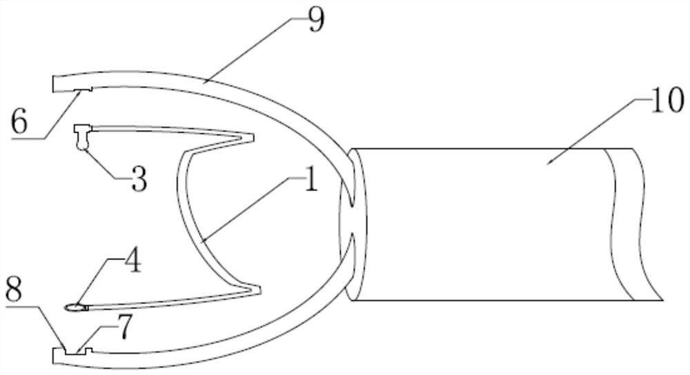 Disposable blood vessel suspension device