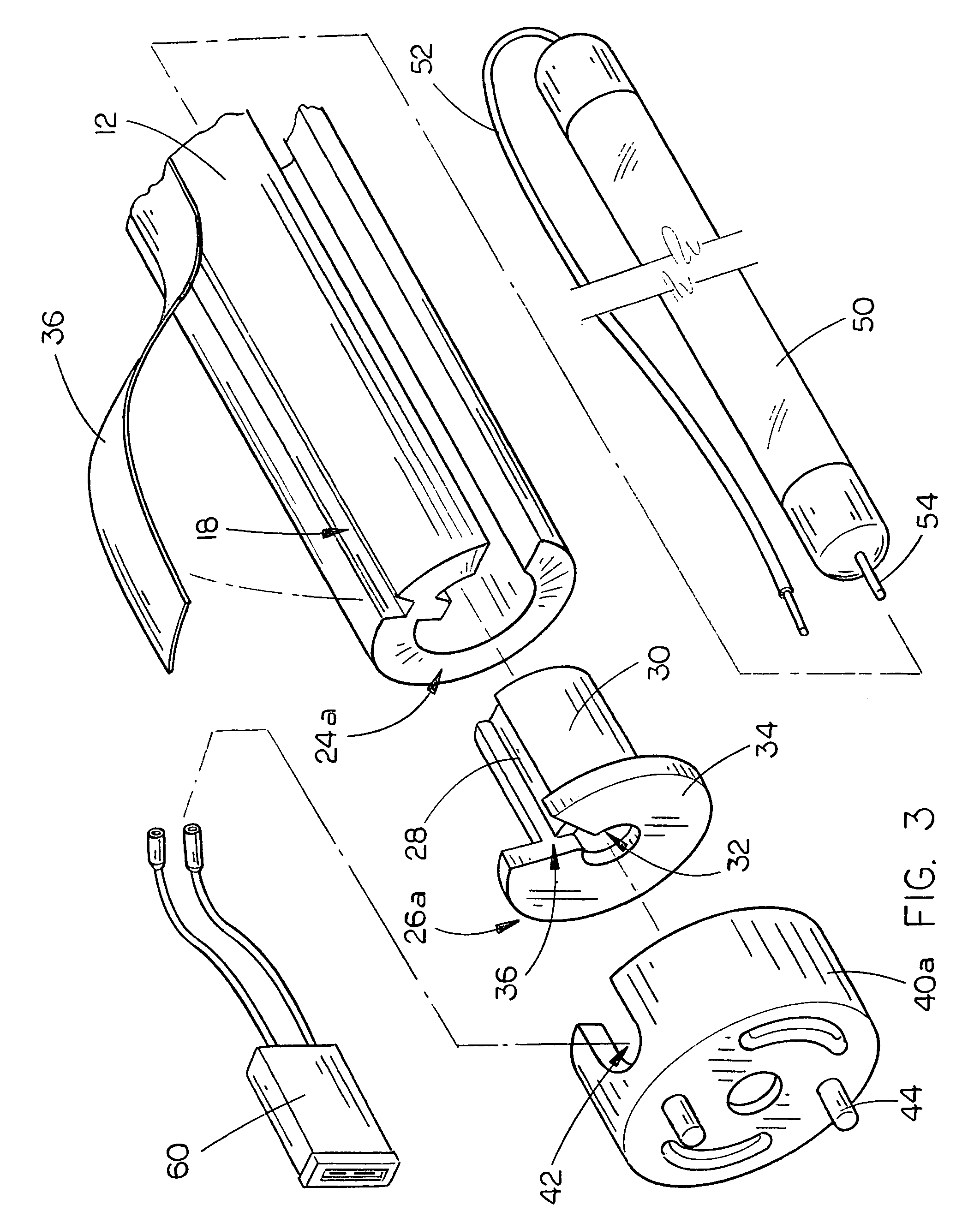 Support and enclosure structure for fluorescent light bulbs