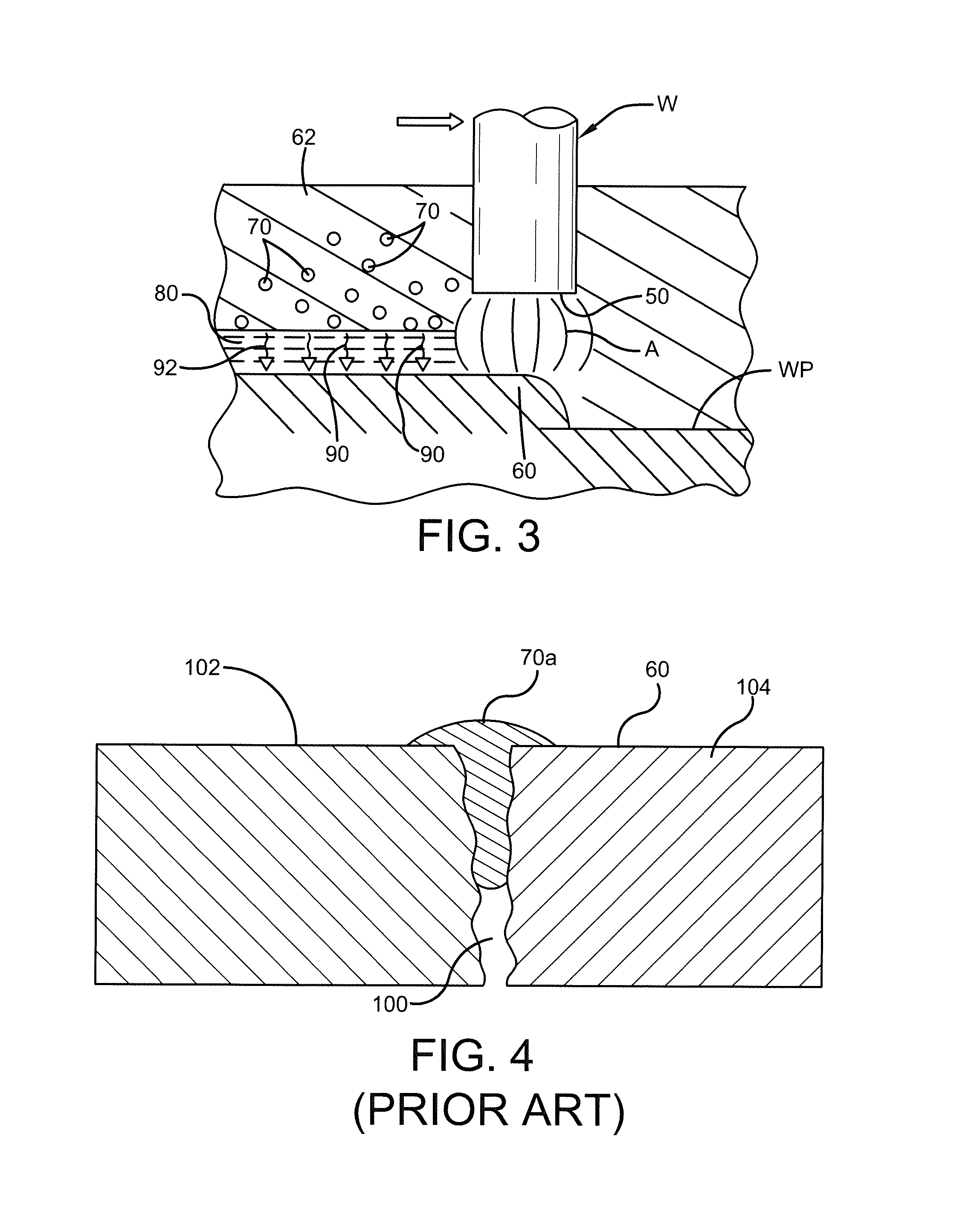 Flux system to reduce copper cracking