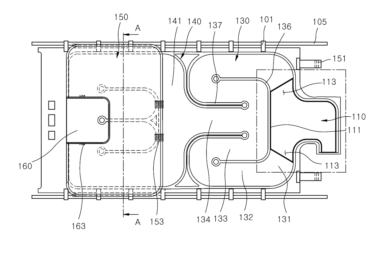 Roof airbag apparatus