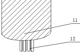 Forming and shaping integrated production device for mute bearing retainer