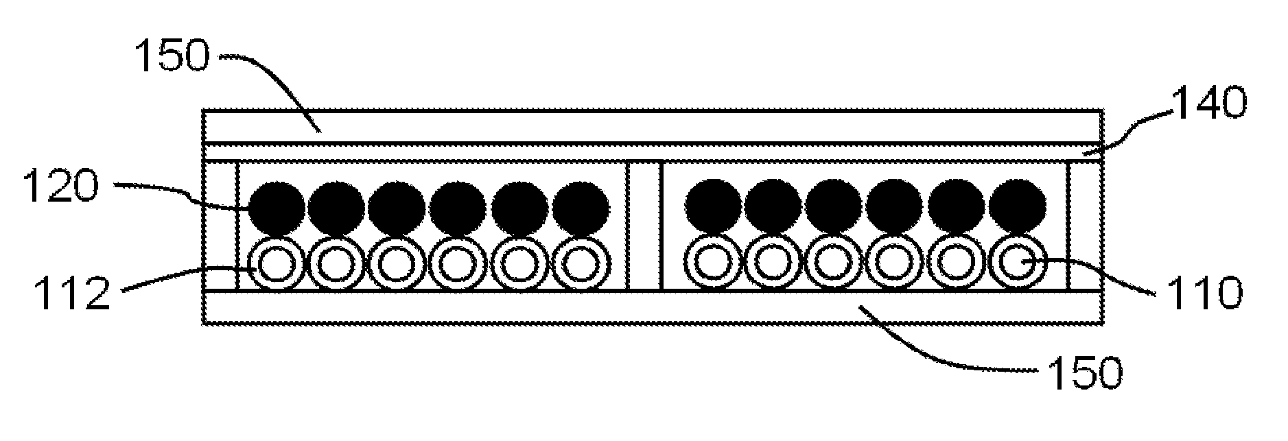 Switchable particle-based display and method of manufacturing same