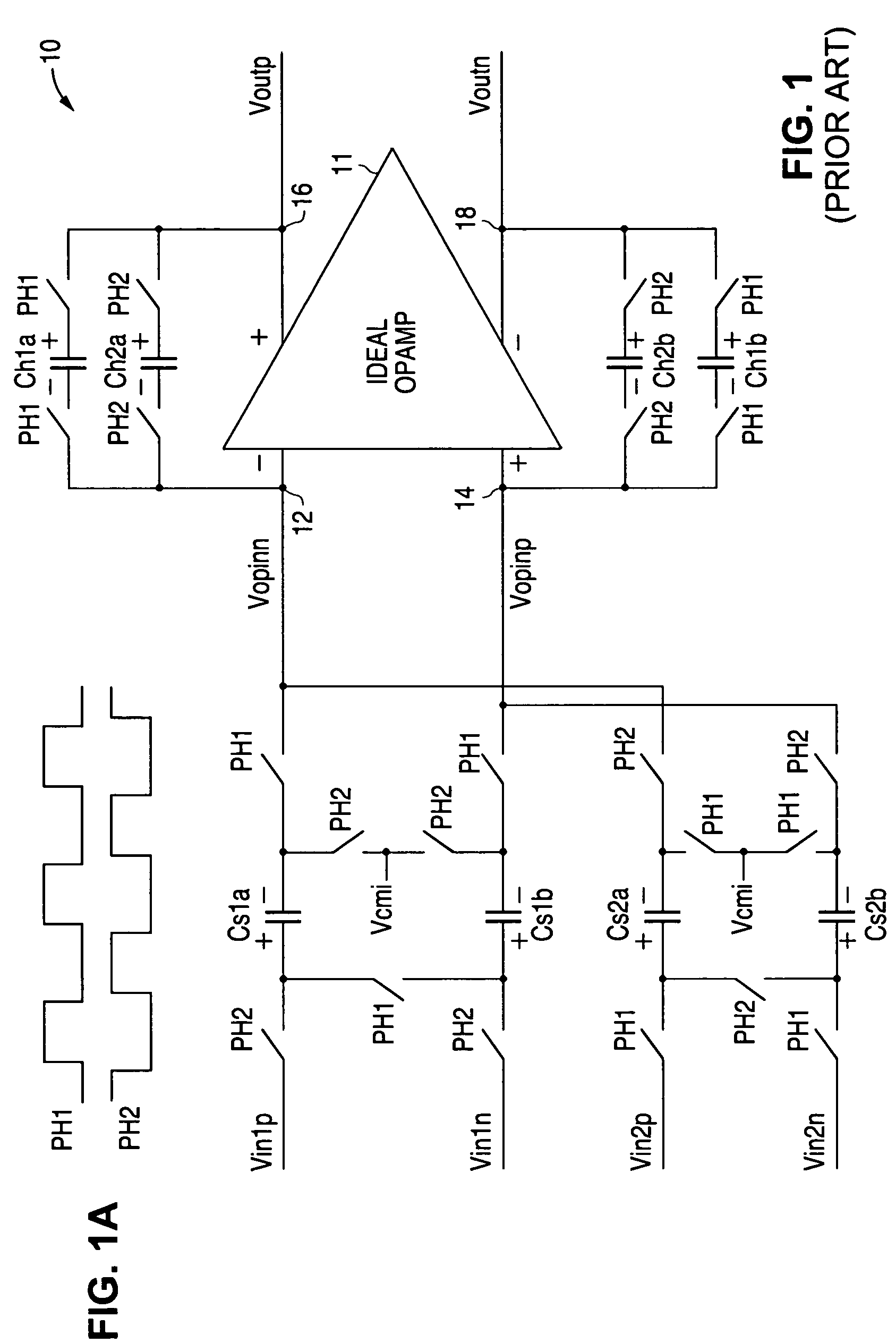 Split amplifier architecture for cross talk cancellation