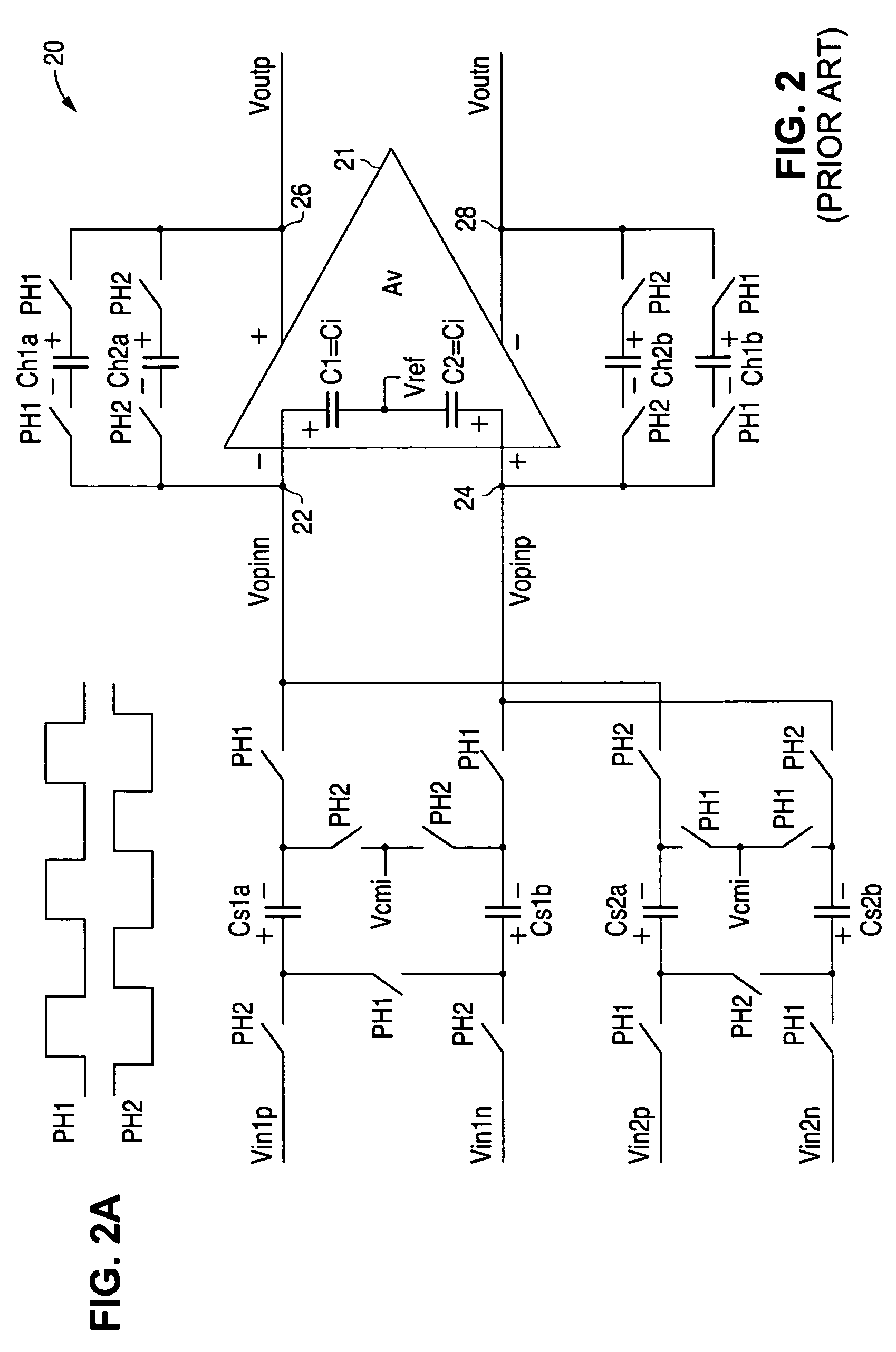 Split amplifier architecture for cross talk cancellation