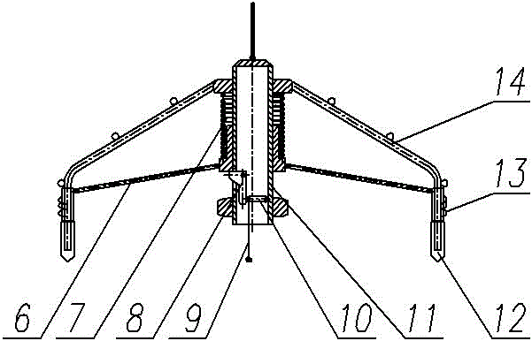 Passive trapping fishing instrument